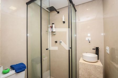 Apartamento à venda com 49m², 1 quarto e 1 vaga Apartamento à venda com 49m², 1 quarto e 1 vagaBanheiro da Suite