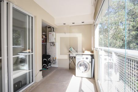 Varanda de apartamento à venda com 1 quarto, 49m² em Vila Andrade, São Paulo