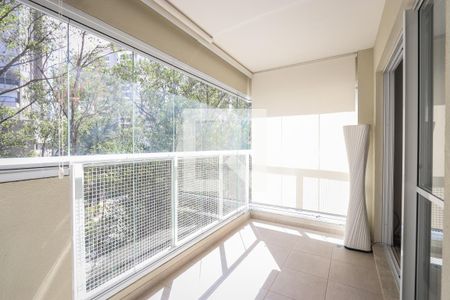 Varanda de apartamento à venda com 1 quarto, 49m² em Vila Andrade, São Paulo
