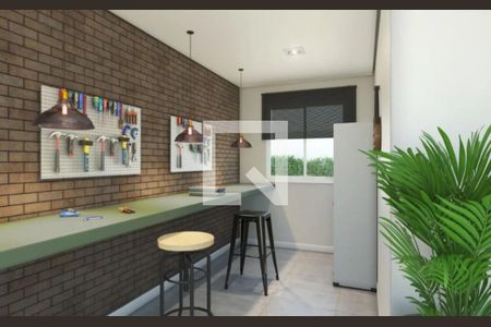 Apartamento à venda com 41m², 2 quartos e sem vagaOficina