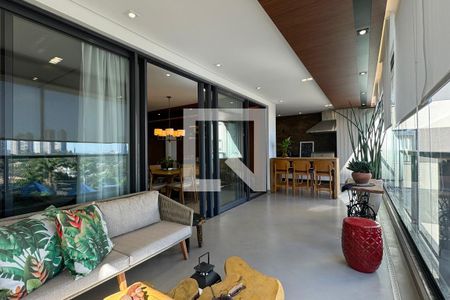 Varanda gourmet de apartamento à venda com 4 quartos, 282m² em Alphaville Centro Industrial E Empresarial/alphaville., Barueri