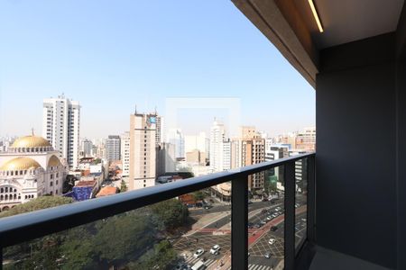 Apartamento para alugar com 20m², 1 quarto e sem vagaVaranda