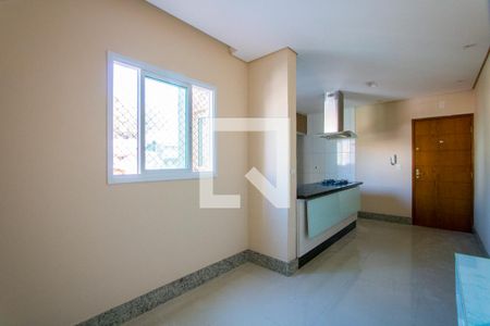 Sala de apartamento à venda com 2 quartos, 100m² em Vila Guaraciaba, Santo André