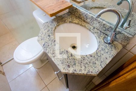 Apartamento à venda com 100m², 2 quartos e 1 vagaBanheiro do quarto 1