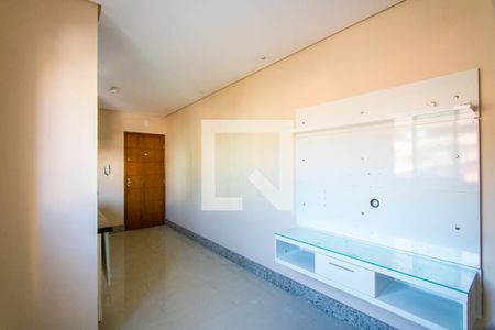 Sala de apartamento à venda com 2 quartos, 100m² em Vila Guaraciaba, Santo André