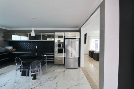 Cozinha de casa para alugar com 5 quartos, 600m² em Enseada, Guarujá