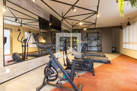 Apartamento para alugar com 25m², 1 quarto e sem vaga Apartamento para alugar com 25m², 1 quarto e sem vagaÁrea comum - Academia