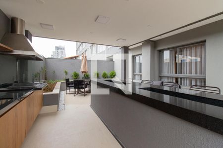 Apartamento para alugar com 25m², 1 quarto e sem vaga Apartamento para alugar com 25m², 1 quarto e sem vagaÁrea comum - Churrasqueira