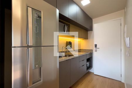 Cozinha de kitnet/studio à venda com 1 quarto, 23m² em Vila Mariana, São Paulo