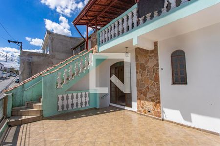 Varanda da sala  de casa para alugar com 2 quartos, 140m² em Vila Nogueira, Diadema