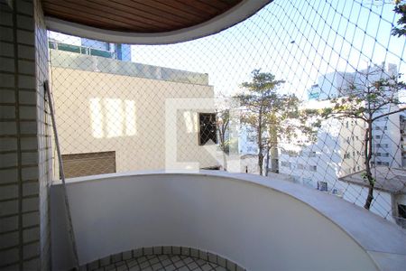 Varanda da Sala de apartamento à venda com 3 quartos, 85m² em Serra, Belo Horizonte