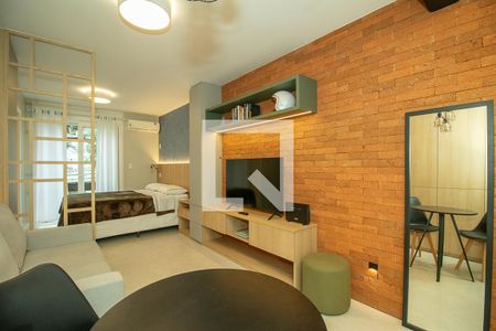 Sala de apartamento para alugar com 1 quarto, 33m² em Rio Branco, Porto Alegre