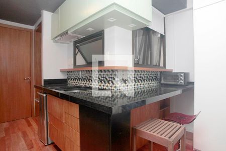 Studio à venda com 30m², 1 quarto e sem vagaStudio - Cozinha
