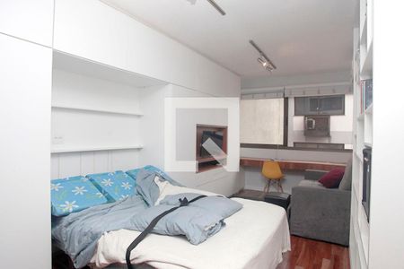 Studio - Quarto de kitnet/studio à venda com 1 quarto, 30m² em Centro Histórico, Porto Alegre
