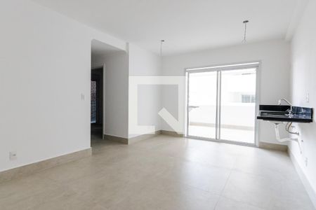 Sala e Cozinha de apartamento à venda com 2 quartos, 67m² em Parque das Nações, Santo André