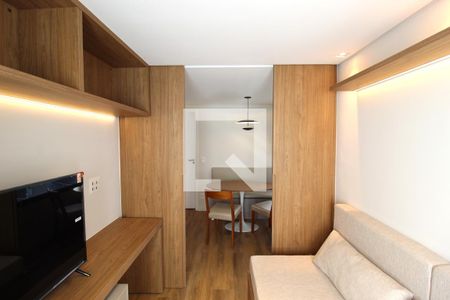 Sala de kitnet/studio para alugar com 1 quarto, 36m² em Moema, São Paulo