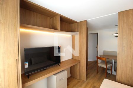 Sala de kitnet/studio para alugar com 1 quarto, 36m² em Moema, São Paulo