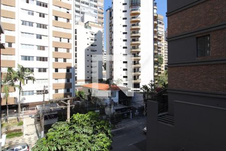 Vista da Sala de kitnet/studio para alugar com 1 quarto, 36m² em Moema, São Paulo