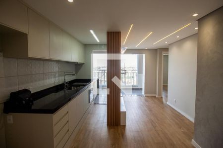 Sala de apartamento para alugar com 2 quartos, 50m² em Jardim das Oliveiras, São Paulo