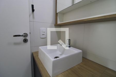 Apartamento à venda com 34m², 2 quartos e sem vagaPia do banheiro