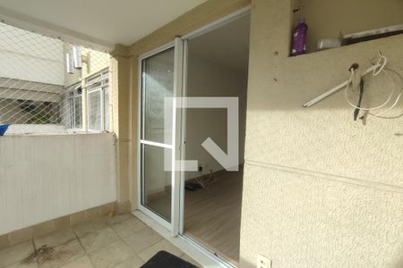 Varanda da Sala de apartamento para alugar com 2 quartos, 55m² em Pechincha, Rio de Janeiro