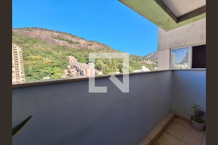 Varanda de apartamento à venda com 3 quartos, 96m² em Botafogo, Rio de Janeiro
