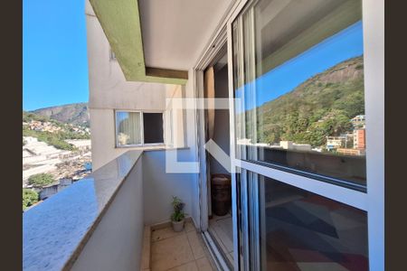 Varanda de apartamento à venda com 3 quartos, 96m² em Botafogo, Rio de Janeiro