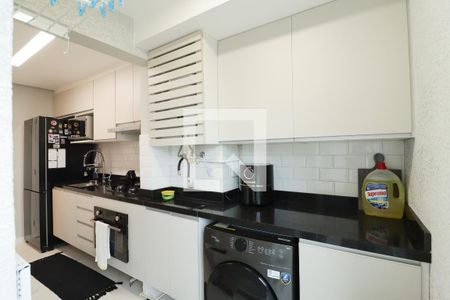 Apartamento à venda com 44m², 2 quartos e 1 vagaCozinha e Área de Serviço