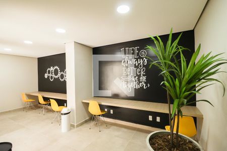 Apartamento à venda com 44m², 2 quartos e 1 vagaCoworking