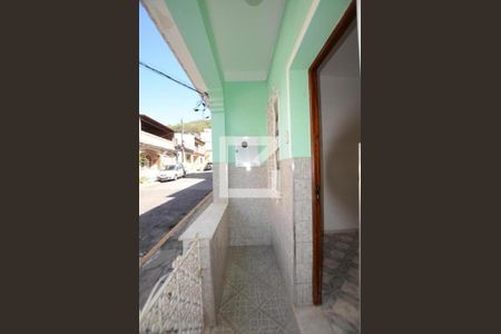 Varanda da Sala de casa de condomínio para alugar com 2 quartos, 77m² em Vaz Lobo, Rio de Janeiro