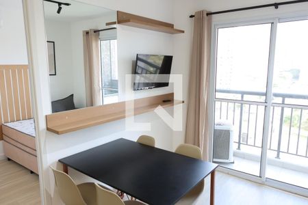 Sala de apartamento à venda com 1 quarto, 29m² em Moema, São Paulo