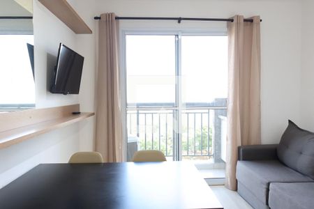 Sala de apartamento à venda com 1 quarto, 29m² em Moema, São Paulo