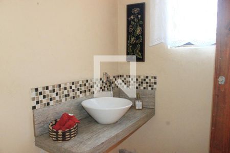Casa para alugar com 200m², 3 quartos e 2 vagasLavabo do espaço gourmet