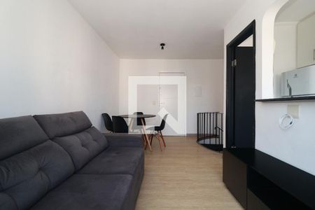 Sala de apartamento para alugar com 1 quarto, 58m² em Vila Andrade, São Paulo