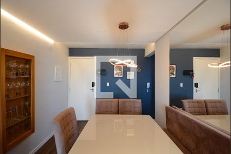 Sala de jantar  de apartamento à venda com 2 quartos, 52m² em Baeta Neves, São Bernardo do Campo
