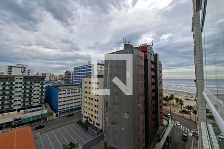 Vista da Varanda da sala  de apartamento para alugar com 2 quartos, 60m² em Nova Mirim, Praia Grande