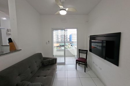 Sala de apartamento para alugar com 2 quartos, 60m² em Nova Mirim, Praia Grande