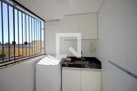 Área de Serviço de apartamento à venda com 3 quartos, 90m² em Sagrada Família, Belo Horizonte