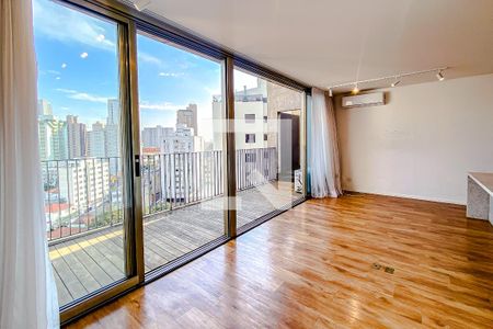 Sala/Quarto de apartamento para alugar com 1 quarto, 83m² em Vila Mariana, São Paulo