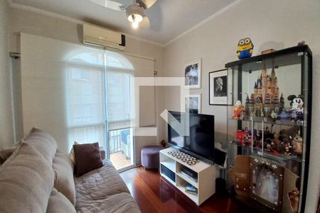 Sala de apartamento à venda com 3 quartos, 90m² em Nova Campinas, Campinas