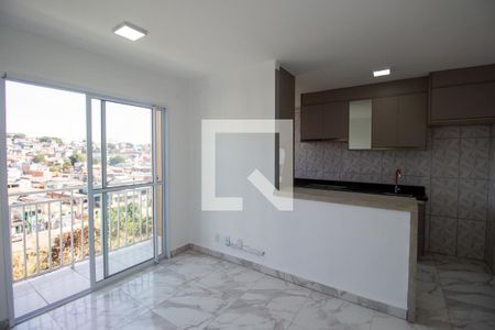 Sala de apartamento para alugar com 2 quartos, 45m² em Vila Monte Belo, Itaquaquecetuba