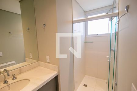 Banheiro Suite 1 de apartamento para alugar com 2 quartos, 82m² em Vila Homero, Indaiatuba