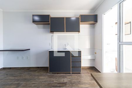 Cozinha de apartamento à venda com 2 quartos, 37m² em Vila Moinho Velho, São Paulo