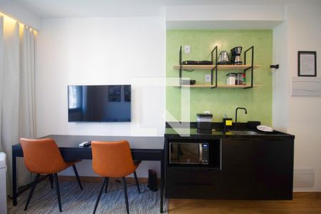 Sala de apartamento para alugar com 1 quarto, 24m² em Pinheiros, São Paulo