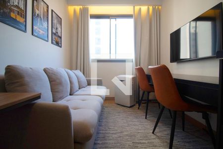 Sala de apartamento para alugar com 1 quarto, 24m² em Pinheiros, São Paulo