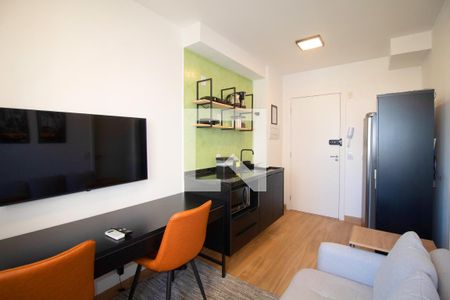 Sala de apartamento para alugar com 1 quarto, 24m² em Pinheiros, São Paulo
