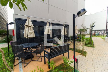 Studio para alugar com 26m², 1 quarto e sem vagaÁrea Gourmet