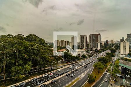 Vista/Sala de apartamento para alugar com 2 quartos, 65m² em Mirandópolis, São Paulo