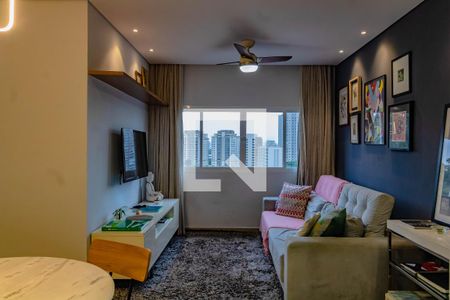 Sala de apartamento para alugar com 2 quartos, 65m² em Mirandópolis, São Paulo