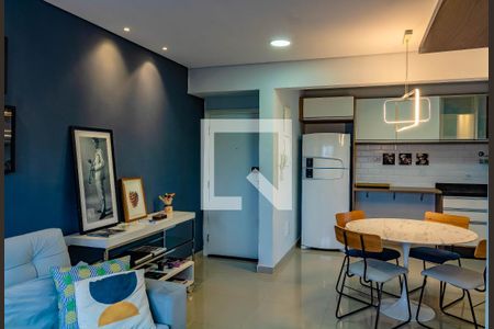 Sala de apartamento para alugar com 2 quartos, 65m² em Mirandópolis, São Paulo